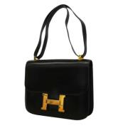 Hermès Vintage Pre-owned Laeder axelremsvskor Black, Dam