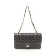 Chanel Vintage Pre-owned Laeder chanel-vskor Black, Dam