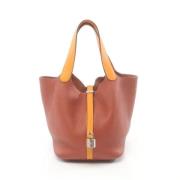 Hermès Vintage Pre-owned Laeder handvskor Brown, Dam