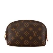 Louis Vuitton Vintage Pre-owned Canvas necessrer Brown, Dam