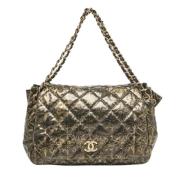 Chanel Vintage Pre-owned Nylon chanel-vskor Black, Dam