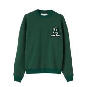 Axel Arigato College A Sweatshirt Green, Herr