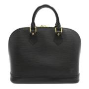 Louis Vuitton Vintage Pre-owned Laeder louis-vuitton-vskor Black, Dam