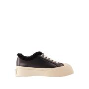 Marni Svarta Spets Sneakers - Läder Black, Dam