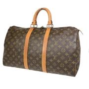 Louis Vuitton Vintage Pre-owned Canvas resvskor Brown, Dam