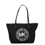 Michael Kors Pre-owned Pre-owned Nylon handvskor Black, Dam