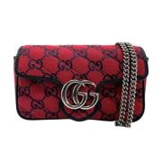 Gucci Vintage Pre-owned Canvas gucci-vskor Red, Dam