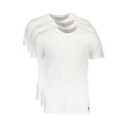 Ralph Lauren Bomull T-shirt pack med broderi White, Herr