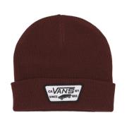 Vans Räfflad Beanie Mössa i Port Royale Brown, Herr