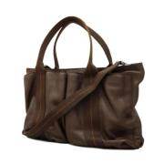 Hermès Vintage Pre-owned Tyg handvskor Brown, Dam