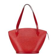 Louis Vuitton Vintage Pre-owned Laeder louis-vuitton-vskor Red, Dam