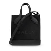 Bally Axelväska med logotyp Black, Dam