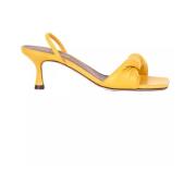 Lorena Antoniazzi Klack sandaler Yellow, Dam