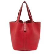 Hermès Vintage Pre-owned Laeder handvskor Red, Dam