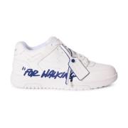 Off White Vita Avslappnade Skor White, Herr