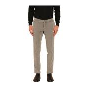 Mason's Marmorerad Stretch Chino Byxor Gray, Herr