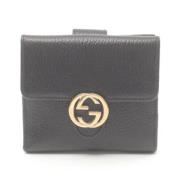 Gucci Vintage Pre-owned Laeder plnbcker Black, Dam