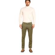 Mason's Stretch gabardine chinos regular fit Green, Herr