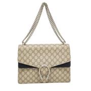 Gucci Vintage Pre-owned Laeder gucci-vskor Beige, Dam