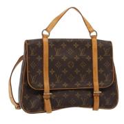 Louis Vuitton Vintage Pre-owned Canvas ryggsckar Brown, Dam