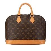 Louis Vuitton Vintage Pre-owned Canvas handvskor Brown, Dam