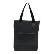 Gucci Vintage Pre-owned Canvas totevskor Black, Dam