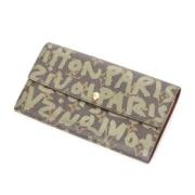 Louis Vuitton Vintage Pre-owned Belagd canvas plnbcker Brown, Dam