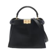 Fendi Vintage Pre-owned Laeder fendi-vskor Black, Dam