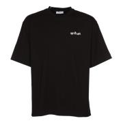 Off White Blomster Pil Skate T-shirts och Polos Black, Herr