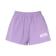 Sporty & Rich Disco Ivy Shorts i Violett Purple, Dam