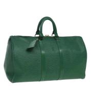 Louis Vuitton Vintage Pre-owned Laeder handvskor Green, Dam