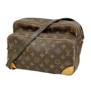 Louis Vuitton Vintage Pre-owned Tyg louis-vuitton-vskor Brown, Dam