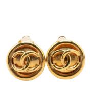 Chanel Vintage Pre-owned Guld chanel-smycken Yellow, Dam