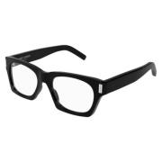 Saint Laurent Klassiska Svarta Solglasögon SL 402 OPT Black, Unisex