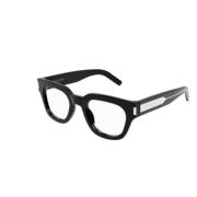 Saint Laurent Elegant Läder Axelväska Black, Unisex