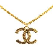 Chanel Vintage Pre-owned Tyg chanel-smycken Yellow, Dam