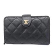 Chanel Vintage Pre-owned Laeder plnbcker Black, Dam