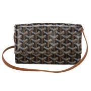 Goyard Vintage Pre-owned Laeder axelremsvskor Black, Dam