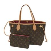 Louis Vuitton Vintage Pre-owned Tyg louis-vuitton-vskor Brown, Dam