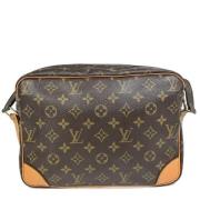 Louis Vuitton Vintage Pre-owned Canvas louis-vuitton-vskor Brown, Dam