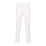 Dondup Vita Corduroy Slim Fit Byxor White, Herr