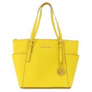 Michael Kors Pre-owned Pre-owned Laeder totevskor Yellow, Dam