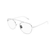 Saint Laurent Elegant Läder Axelväska Gray, Unisex