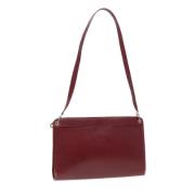 Dior Vintage Pre-owned Laeder axelremsvskor Red, Dam