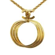 Chanel Vintage Pre-owned Guld chanel-smycken Yellow, Dam