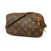 Louis Vuitton Vintage Pre-owned Tyg louis-vuitton-vskor Brown, Dam