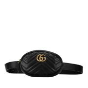 Gucci Vintage Pre-owned Laeder gucci-vskor Black, Dam