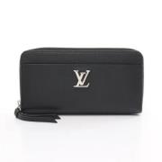 Louis Vuitton Vintage Pre-owned Laeder plnbcker Black, Dam