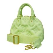 Louis Vuitton Vintage Pre-owned Tyg louis-vuitton-vskor Green, Dam