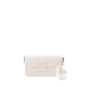 Marc Jacobs Beige Läder Mini Crossbody Väska White, Dam